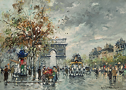 Arc de Triomphe, Champs-Elysees - Antoine Blanchard