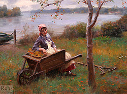 Autumn Along the River - Gregory Frank Harris
