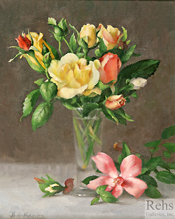 Yellow & Pink Roses - Holly Hope Banks