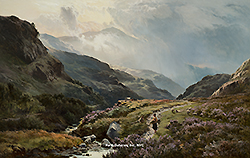 Heather in the Highlands - Sidney Richard Percy